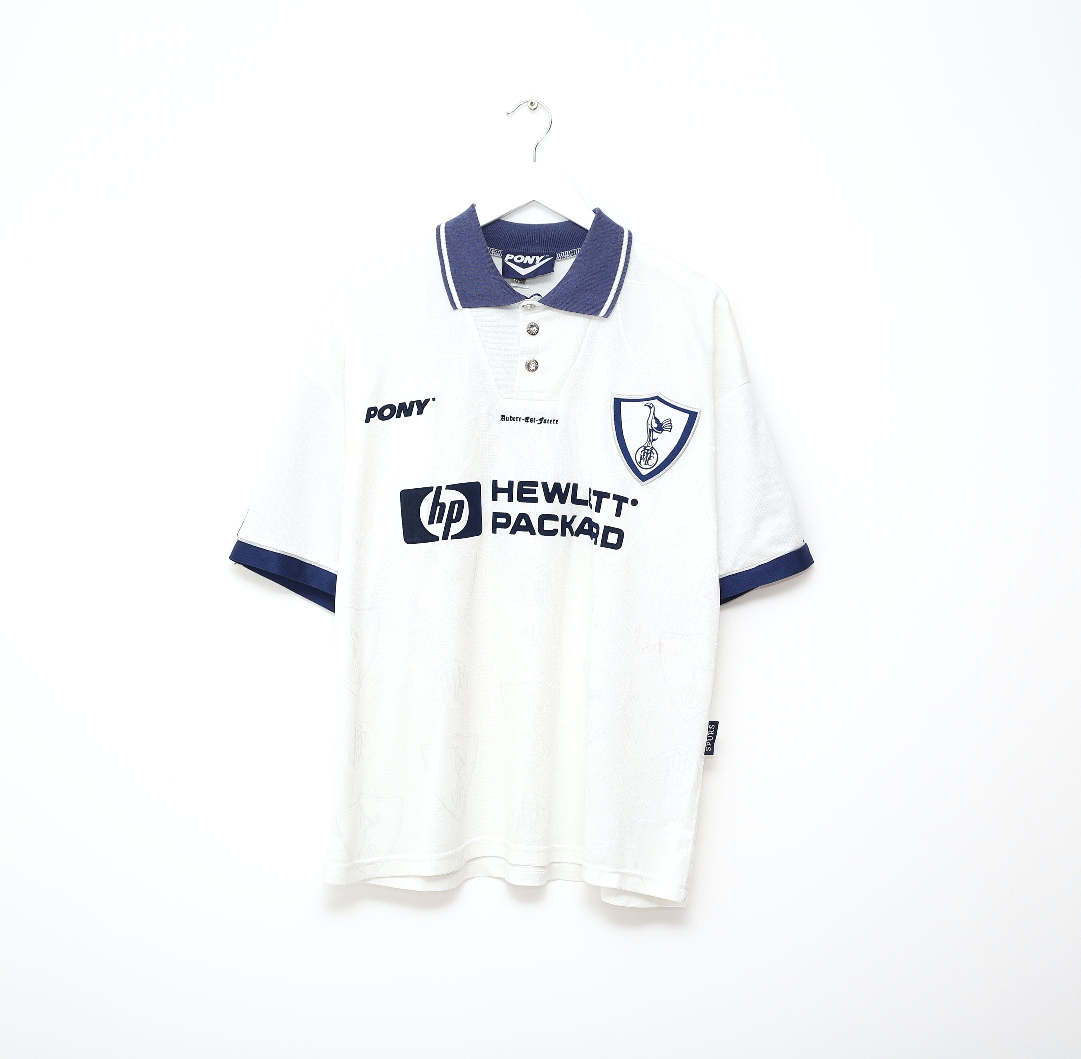 1995/97 ANDERTON #9 Tottenham Hotspur Vintage PONY Home Football