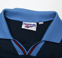 1995/97 ASTON VILLA Vintage Reebok Away Football Shirt Jersey (L)