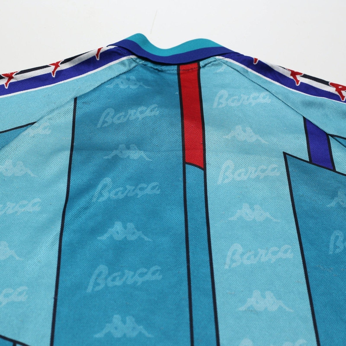 1995/97 Barcelona Vintage Kappa Away Football Shirt (S)