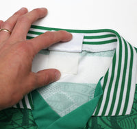 1995/97 CADETE #11 Celtic Vintage Umbro Home Football Shirt (L)