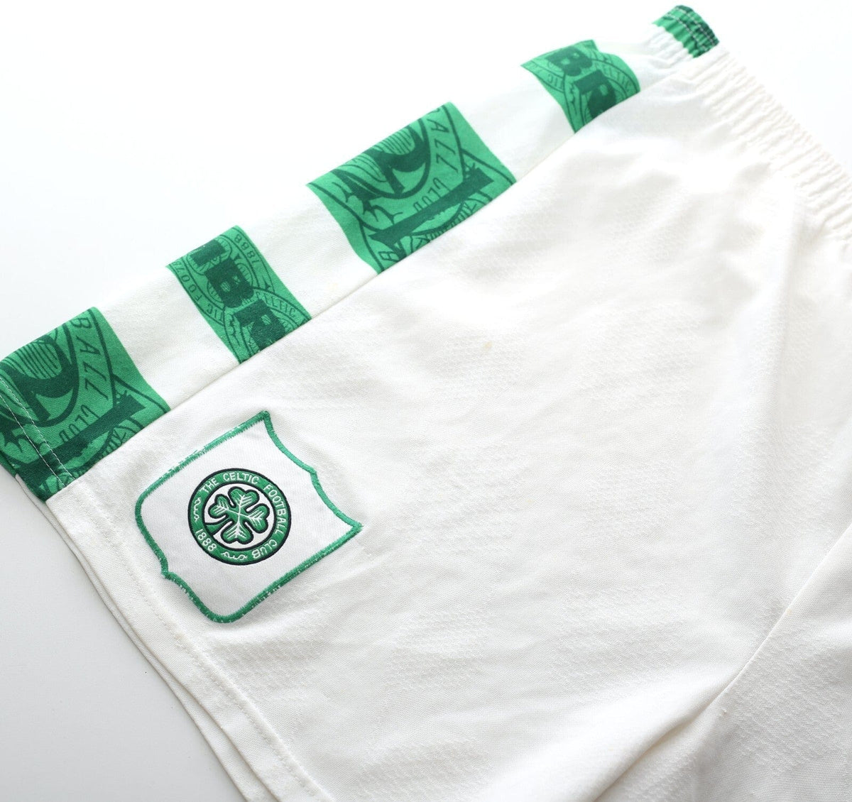 1995/97 CELTIC Vintage Umbro Home Football Shorts 40" XXL