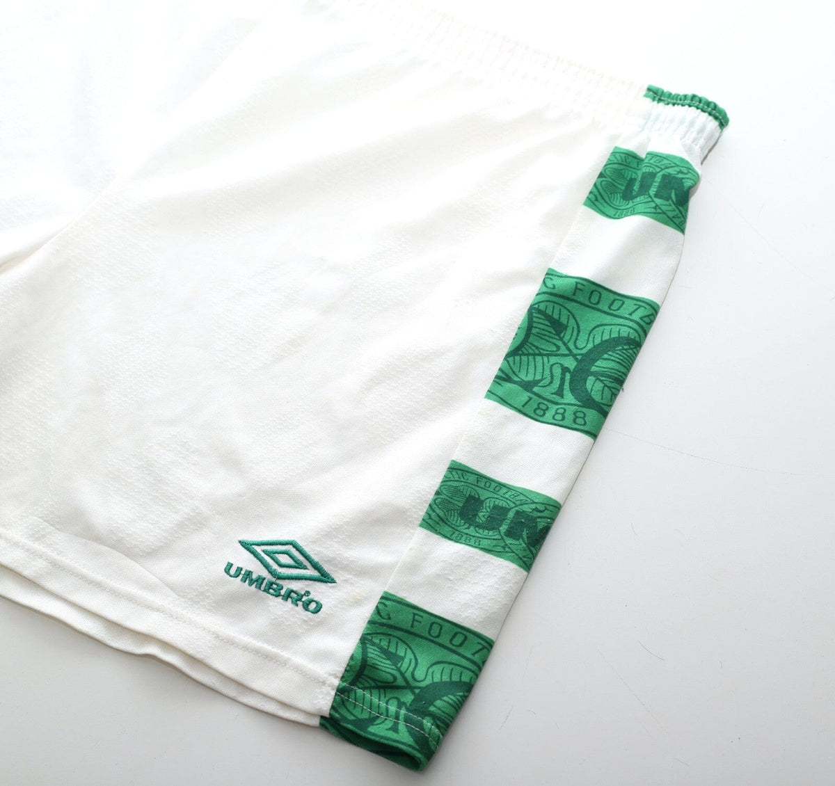 1995/97 CELTIC Vintage Umbro Home Football Shorts 40" XXL