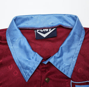 1995/97 DICKS #3 West Ham United Vintage PONY Football Shirt (L)