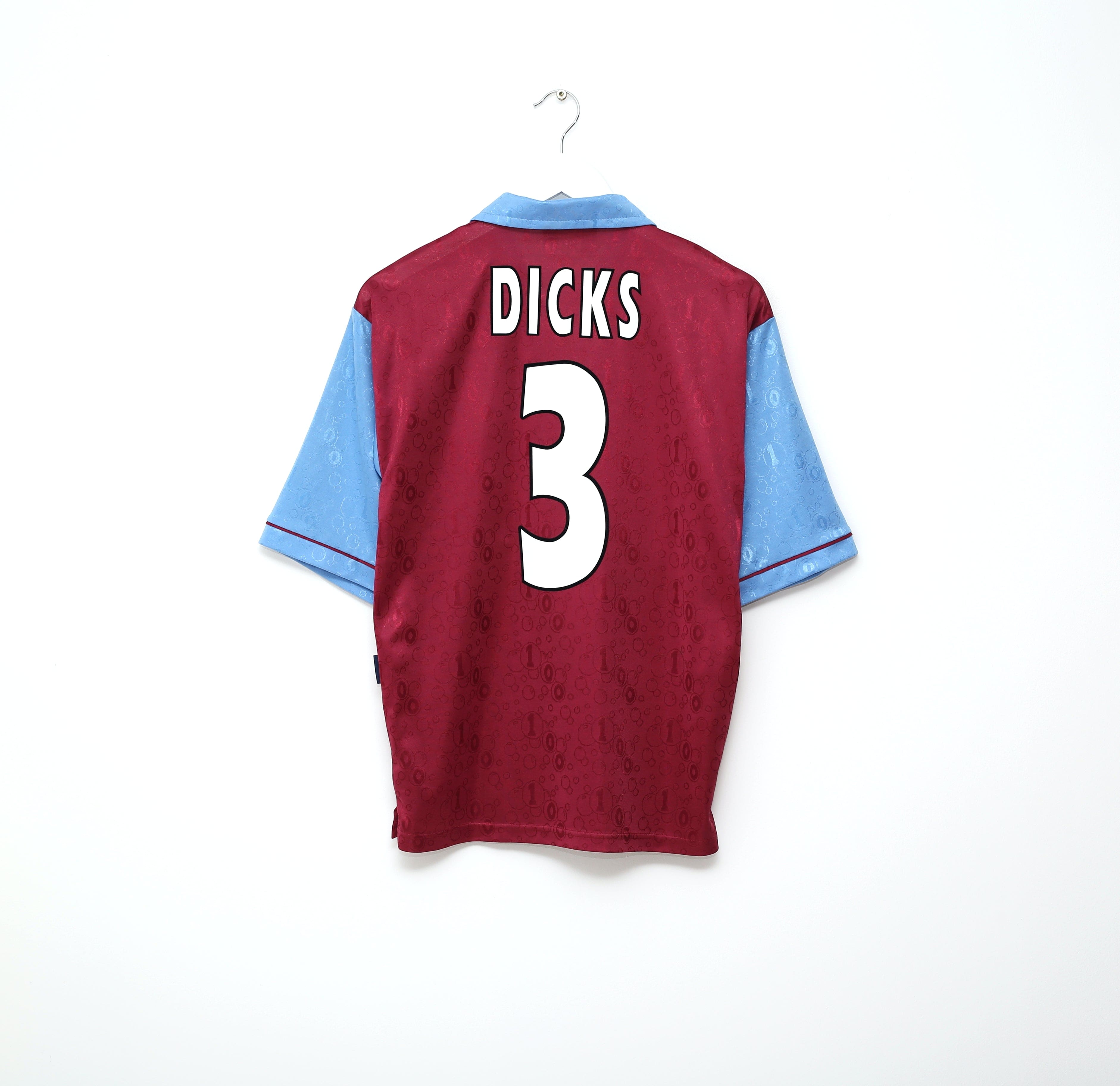 TAILLE XL West Ham United 1995-1997 Maillot de football à TAILLE XL West Ham United 1995-1997 Maillot de football à