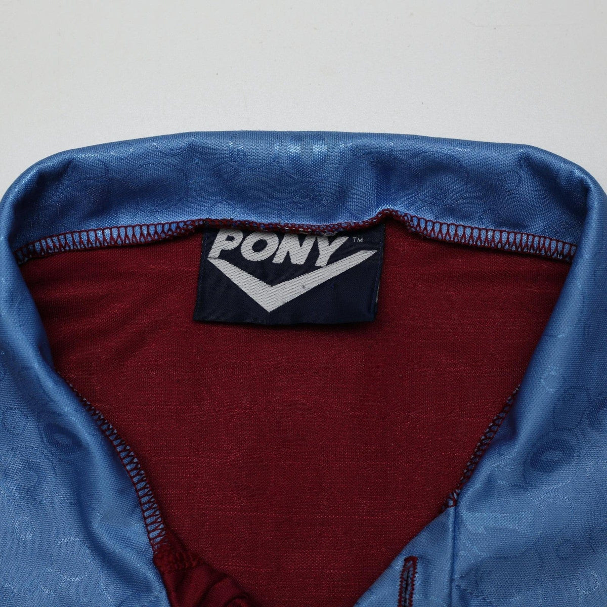 1995/97 Dicks #3 West Ham United Vintage PONY Football Shirt (XL)