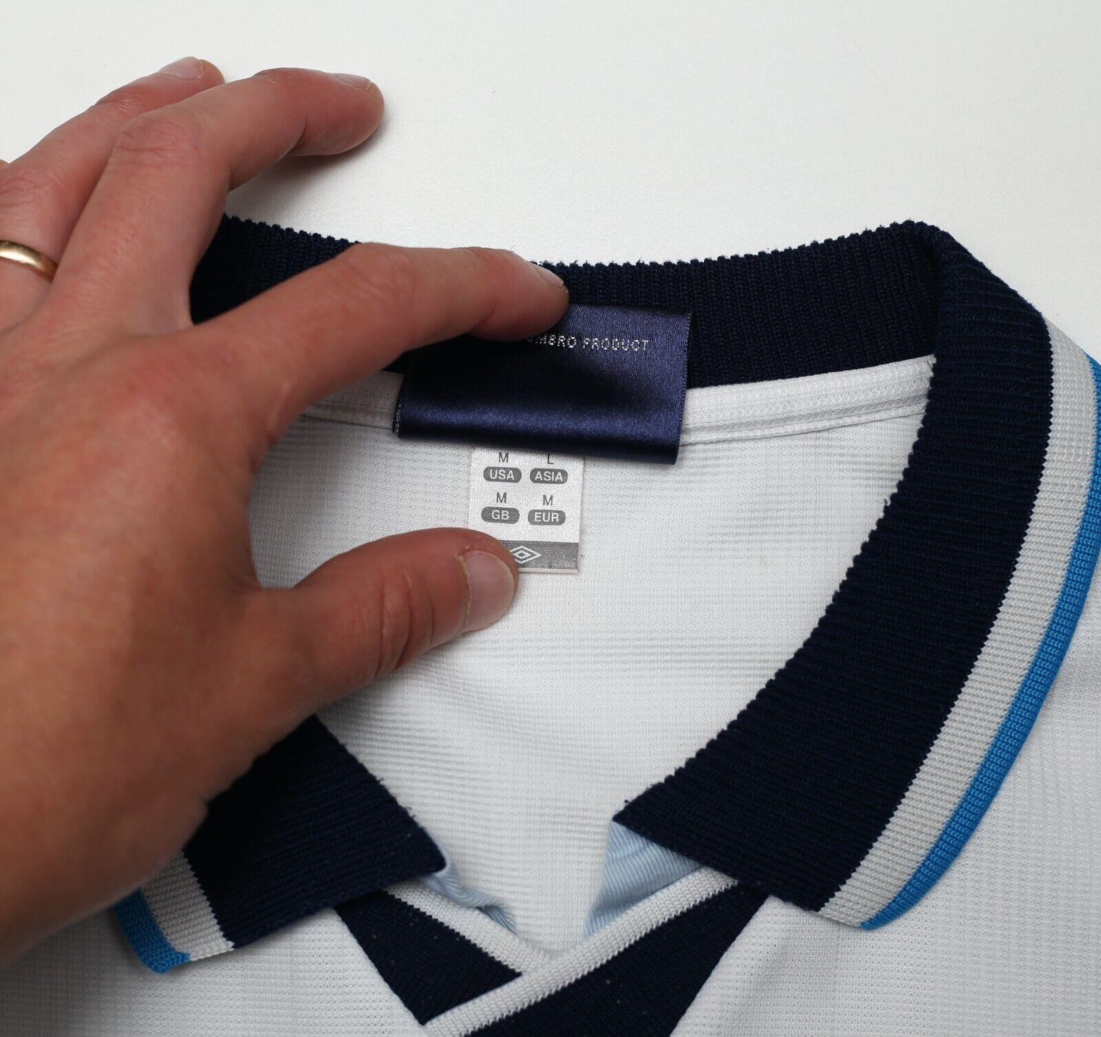 1995/97 ENGLAND Retro Umbro Football Shirt (M) Euro 96 Netherlands