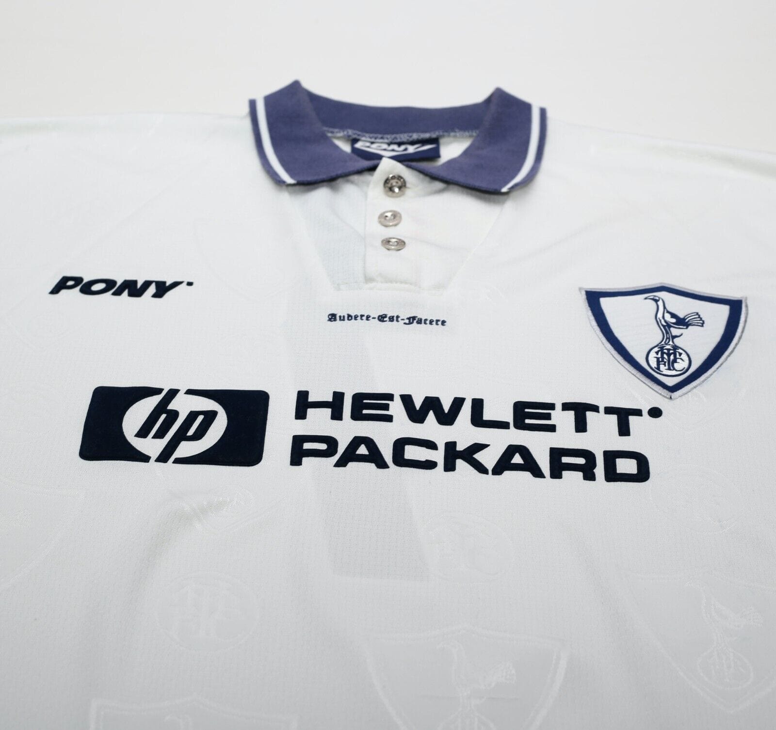 1995/97 Fox #7 Tottenham Hotspur Vintage PONY Home Football Shirt