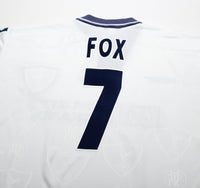 1995/97 FOX #7 Tottenham Hotspur Vintage PONY Home Football Shirt (L)