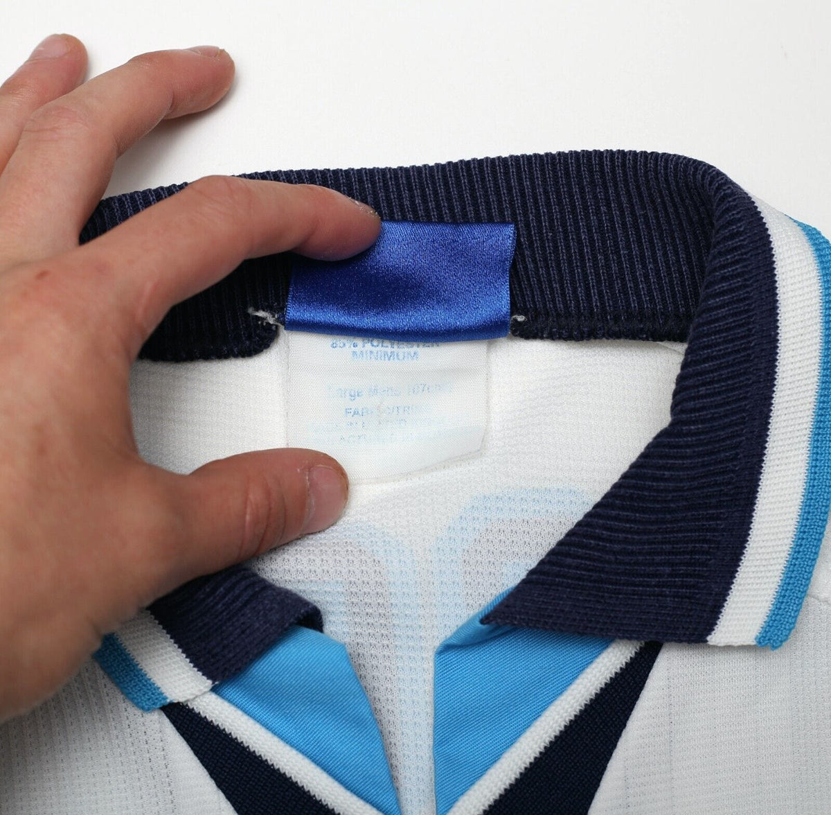 1995/97 GASCOIGNE #8 England Vintage Umbro Home Football Shirt (M/L) Euro 96