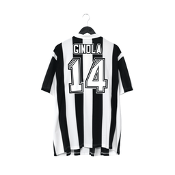 1995/97 Ginola #14 Newcastle United Retro adidas Football Shirt (XXL)