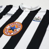 1995/97 Ginola #14 Newcastle United Retro adidas Football Shirt (XXL)