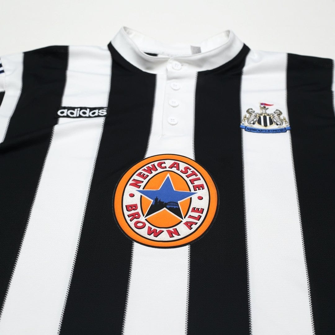 1995/97 Ginola #14 Newcastle United Retro adidas Football Shirt (XXL)