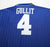 1995/97 GULLIT #4 Chelsea Vintage Umbro Home Football Shirt (L)