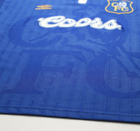 1995/97 GULLIT #4 Chelsea Vintage Umbro Home Football Shirt (M)
