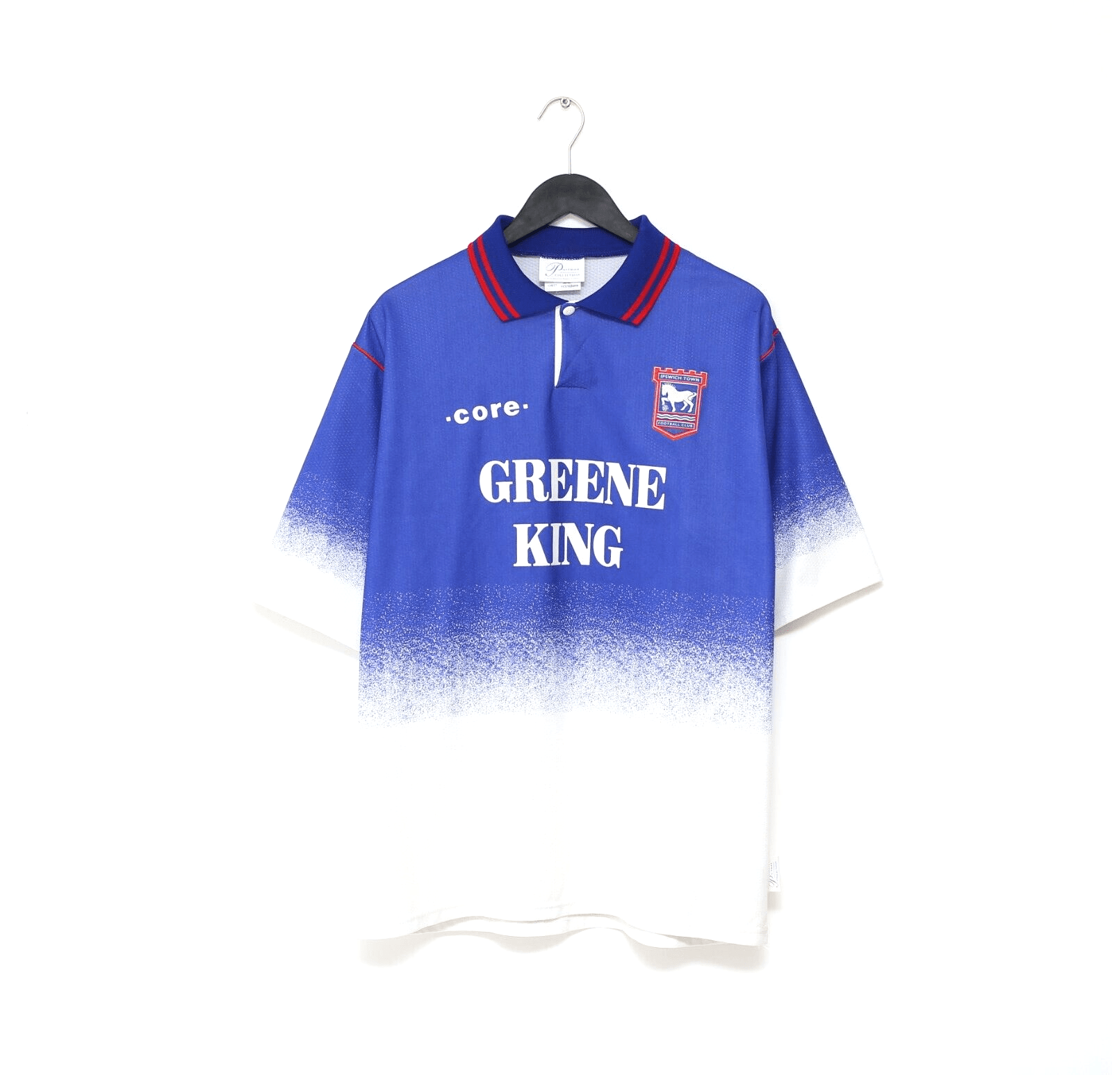1995/97 Ipswich Town Vintage CORE Home Football Shirt Jersey (L/XL