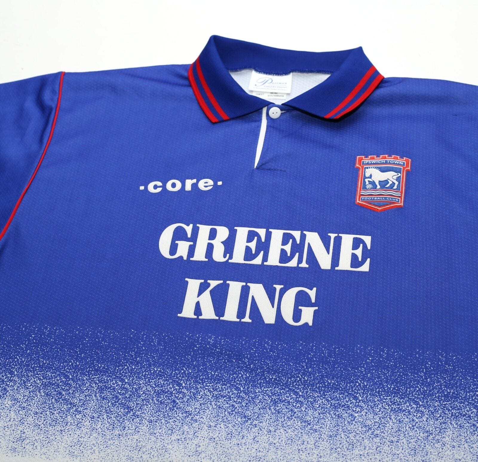 1995/97 IPSWICH TOWN Vintage CORE Home Football Shirt Jersey (L/XL)
