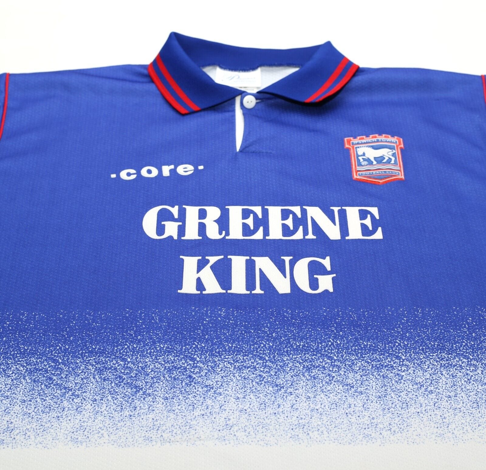 1995/97 IPSWICH TOWN Vintage CORE Home Football Shirt Jersey (L/XL)