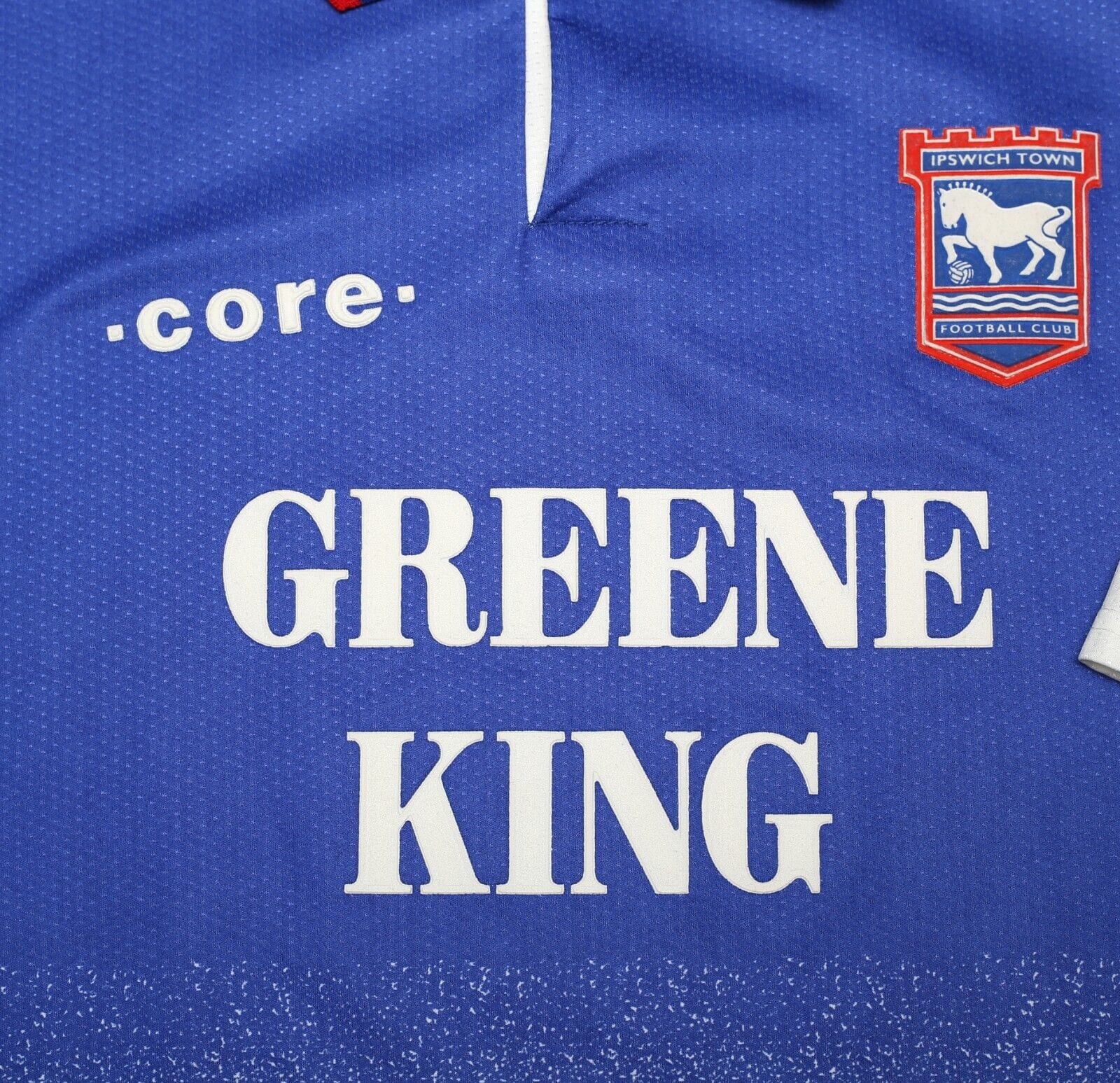 1995/97 IPSWICH TOWN Vintage CORE Home Football Shirt Jersey (L/XL)