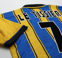 1995/97 LE TISSIER #7 Southampton Away Vintage PONY Football Shirt (M)