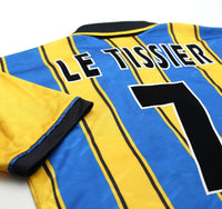 1995/97 LE TISSIER #7 Southampton Away Vintage PONY Football Shirt (M)