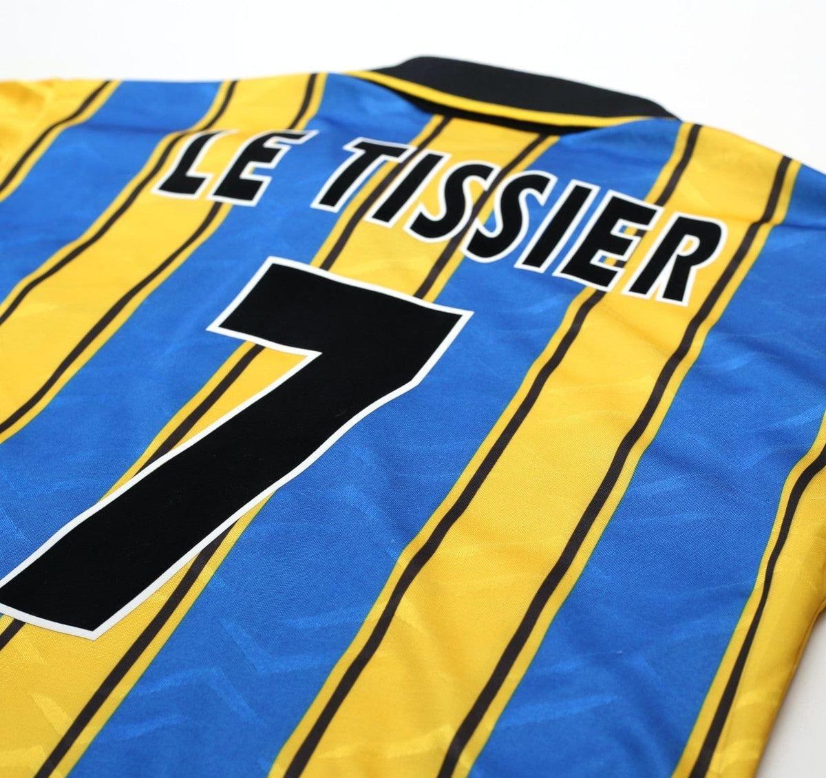 1995/97 LE TISSIER #7 Southampton Away Vintage PONY Football Shirt (M)