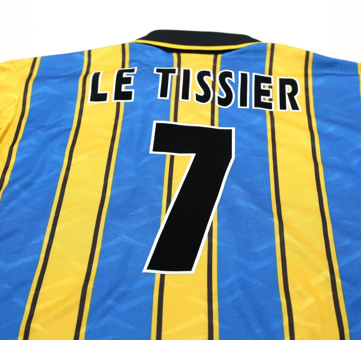 1995/97 LE TISSIER #7 Southampton Away Vintage PONY Football Shirt (M)
