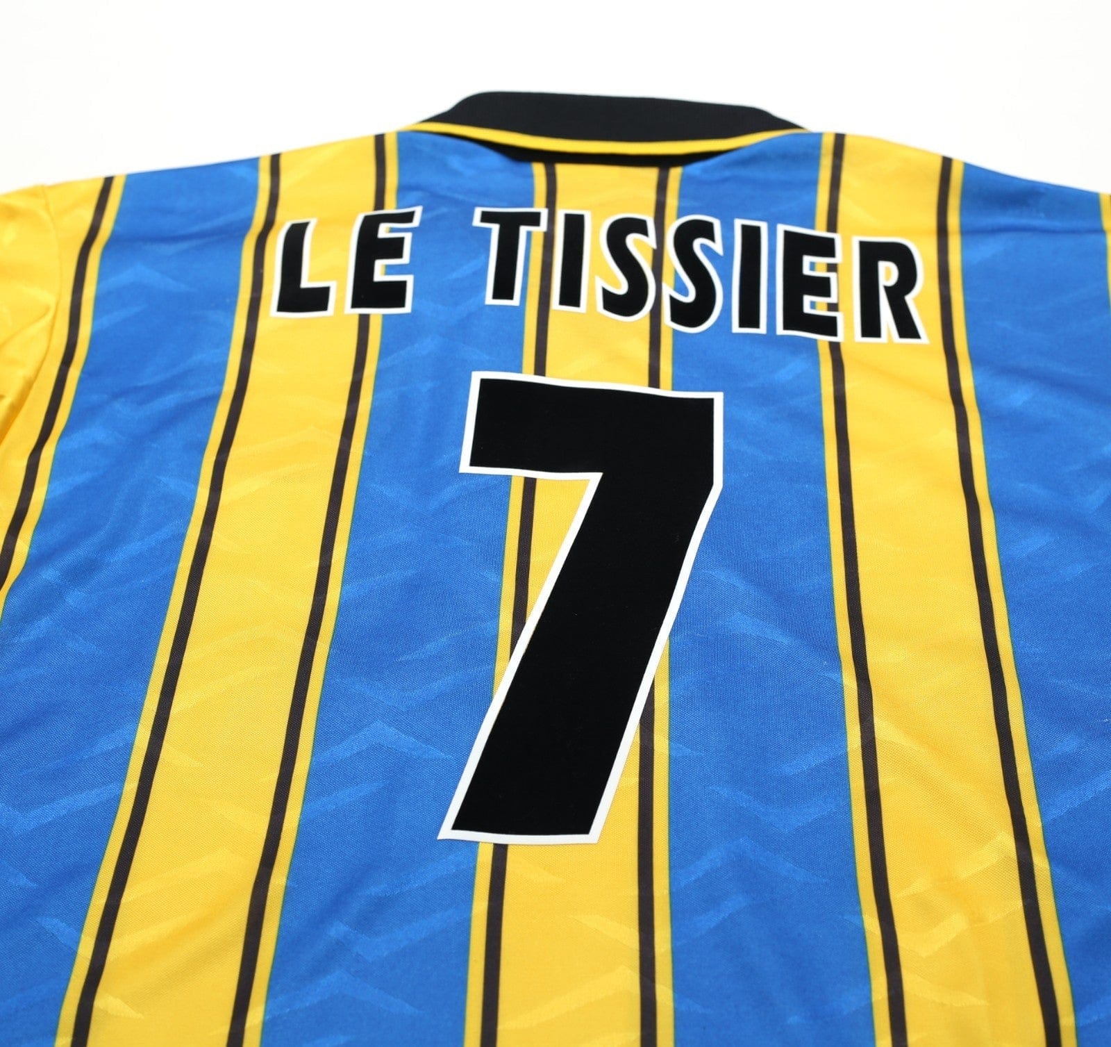 1995/97 LE TISSIER #7 Southampton Away Vintage PONY Football Shirt (M)
