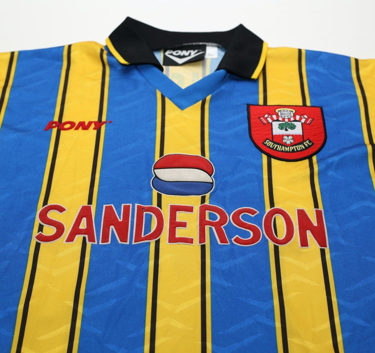 1995/97 LE TISSIER #7 Southampton Away Vintage PONY Football Shirt (M)