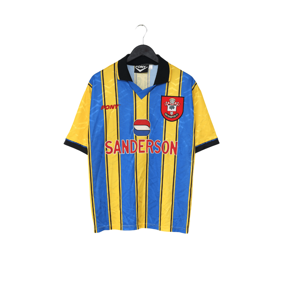 1995/97 LE TISSIER #7 Southampton Away Vintage PONY Football Shirt (M)