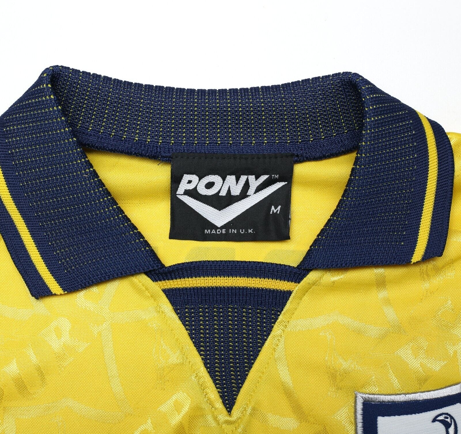 1995/97 MABBUTT #6 Tottenham Hotspur Vintage PONY Away Football Shirt (M)