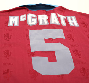 1995/97 McGRATH #5 Vintage Reebok Home Football Shirt (XXL)