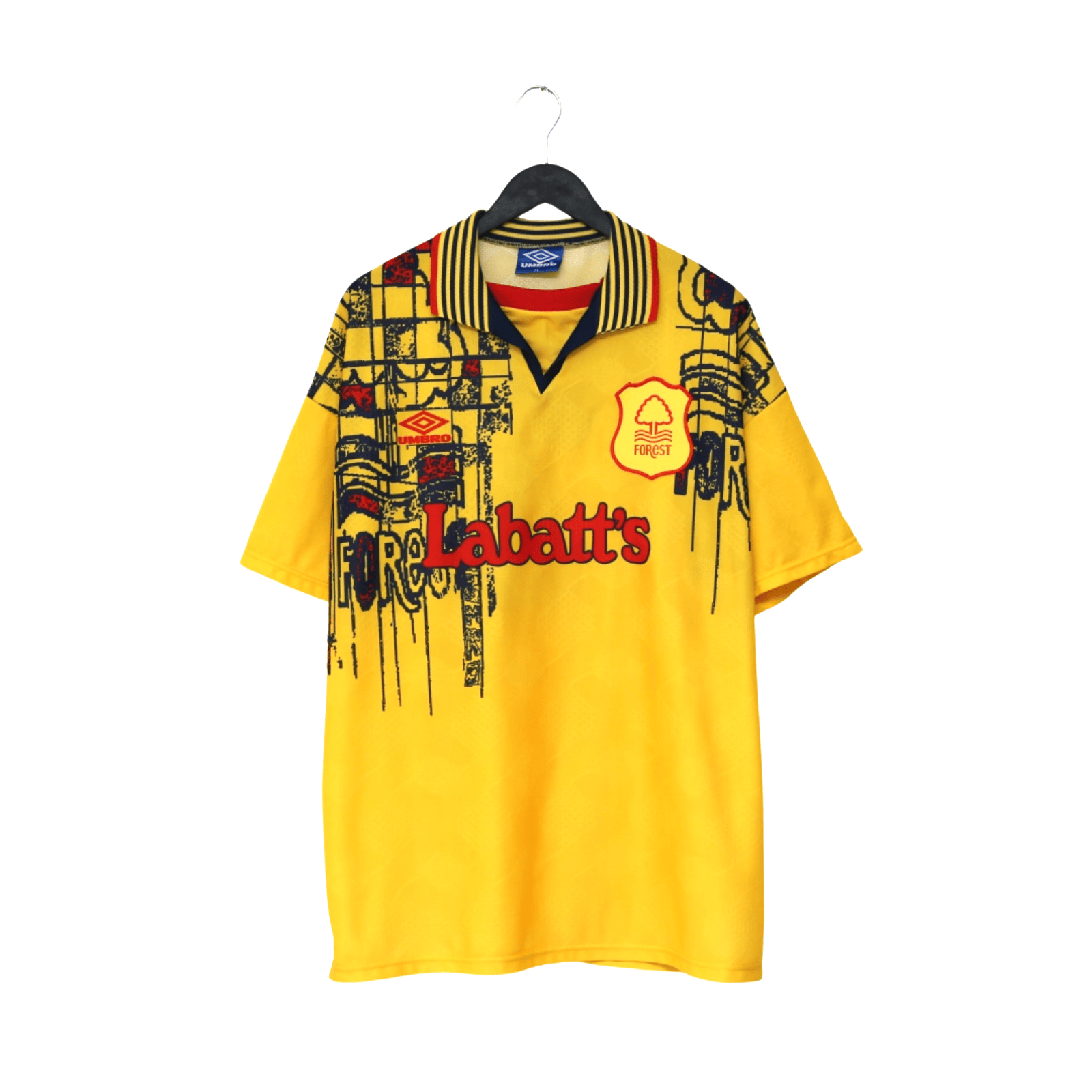 1995/97 Pearce #3 Nottingham Forest Vintage Away Football Shirt (XL)
