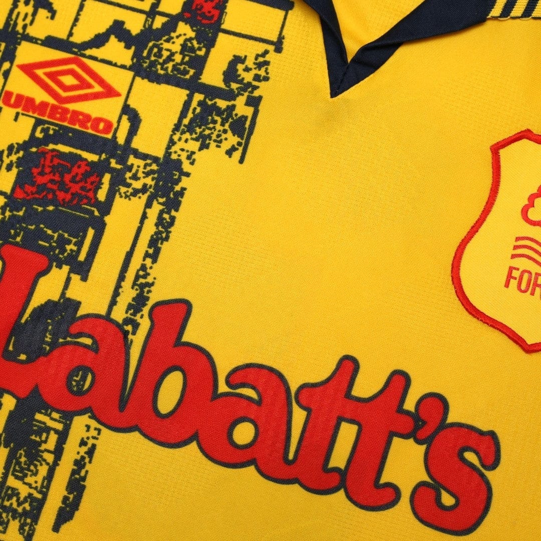 1995/97 Pearce #3 Nottingham Forest Vintage Away Football Shirt (XL)