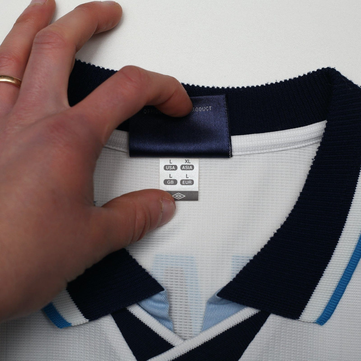 1995/97 Shearer #9 England Retro Umbro Football Shirt (L) Euro 96 Netherlands