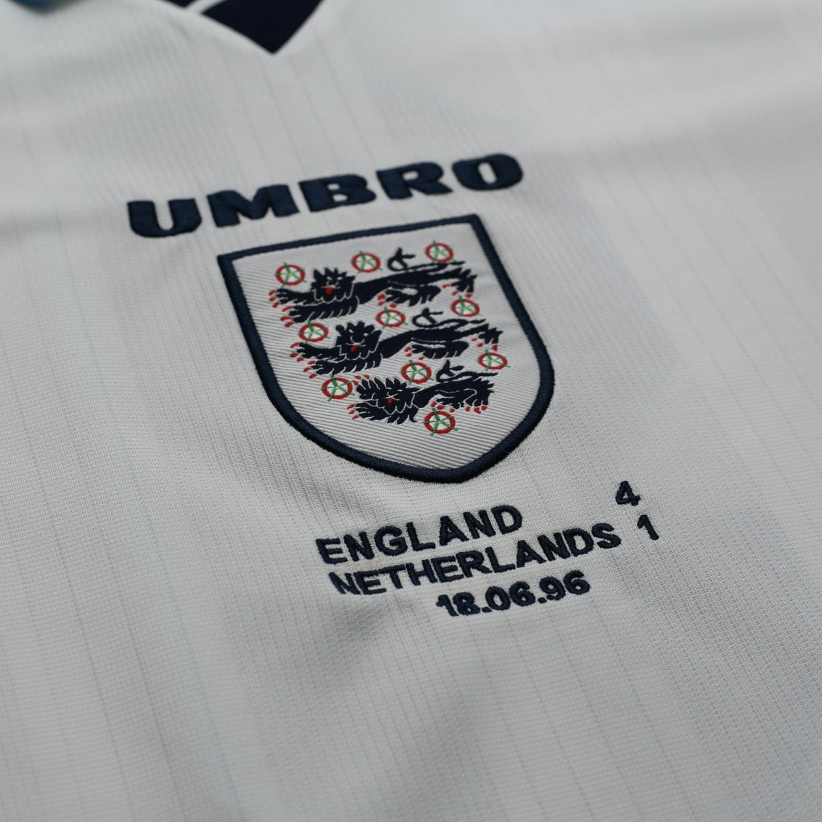 1995/97 Shearer #9 England Retro Umbro Football Shirt (L) Euro 96 Netherlands