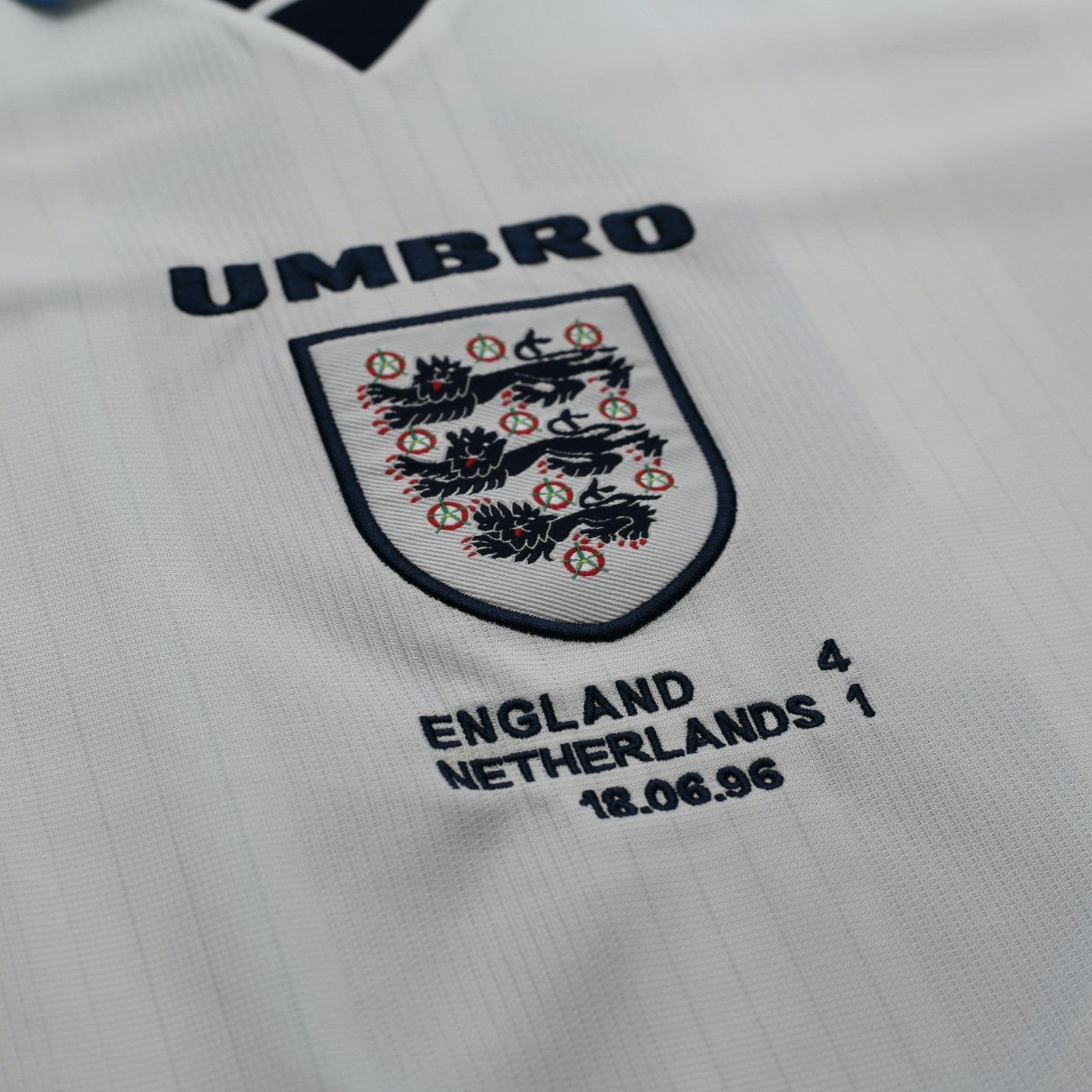1995/97 Shearer #9 England Retro Umbro Football Shirt (L) Euro 96 Netherlands