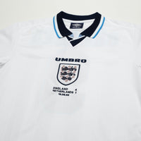 1995/97 Shearer #9 England Retro Umbro Football Shirt (L) Euro 96 Netherlands