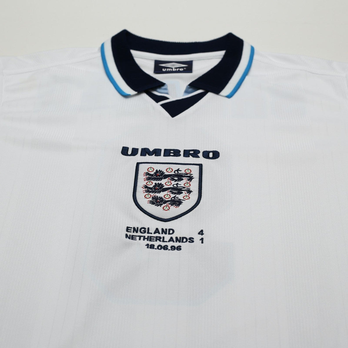 1995/97 Shearer #9 England Retro Umbro Football Shirt (L) Euro 96 Netherlands