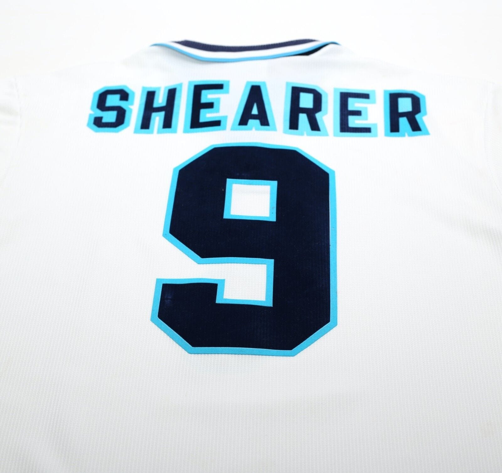 1995/97 SHEARER #9 England Vintage Umbro Football Shirt (L/XL) Euro 96