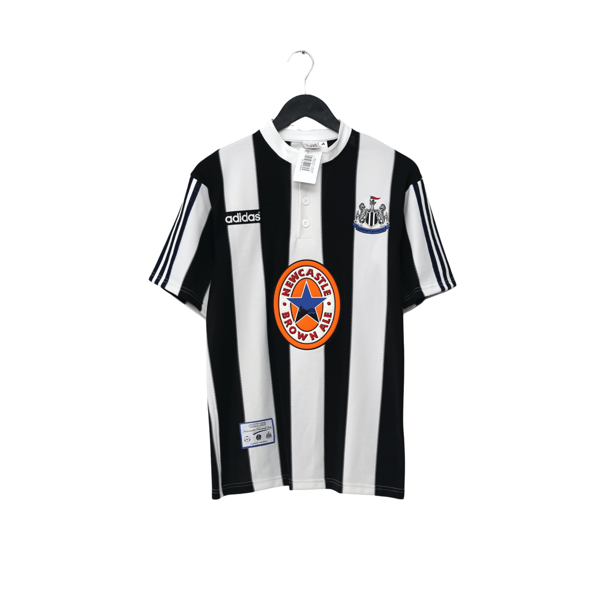 1995/97 Shearer #9 Newcastle United Retro adidas Football Shirt (S) BNWT