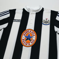 1995/97 Shearer #9 Newcastle United Retro adidas Football Shirt (S) BNWT