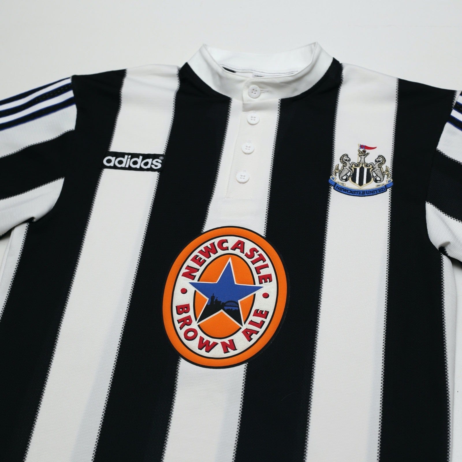 1995/97 Shearer #9 Newcastle United Retro adidas Football Shirt (S) BNWT