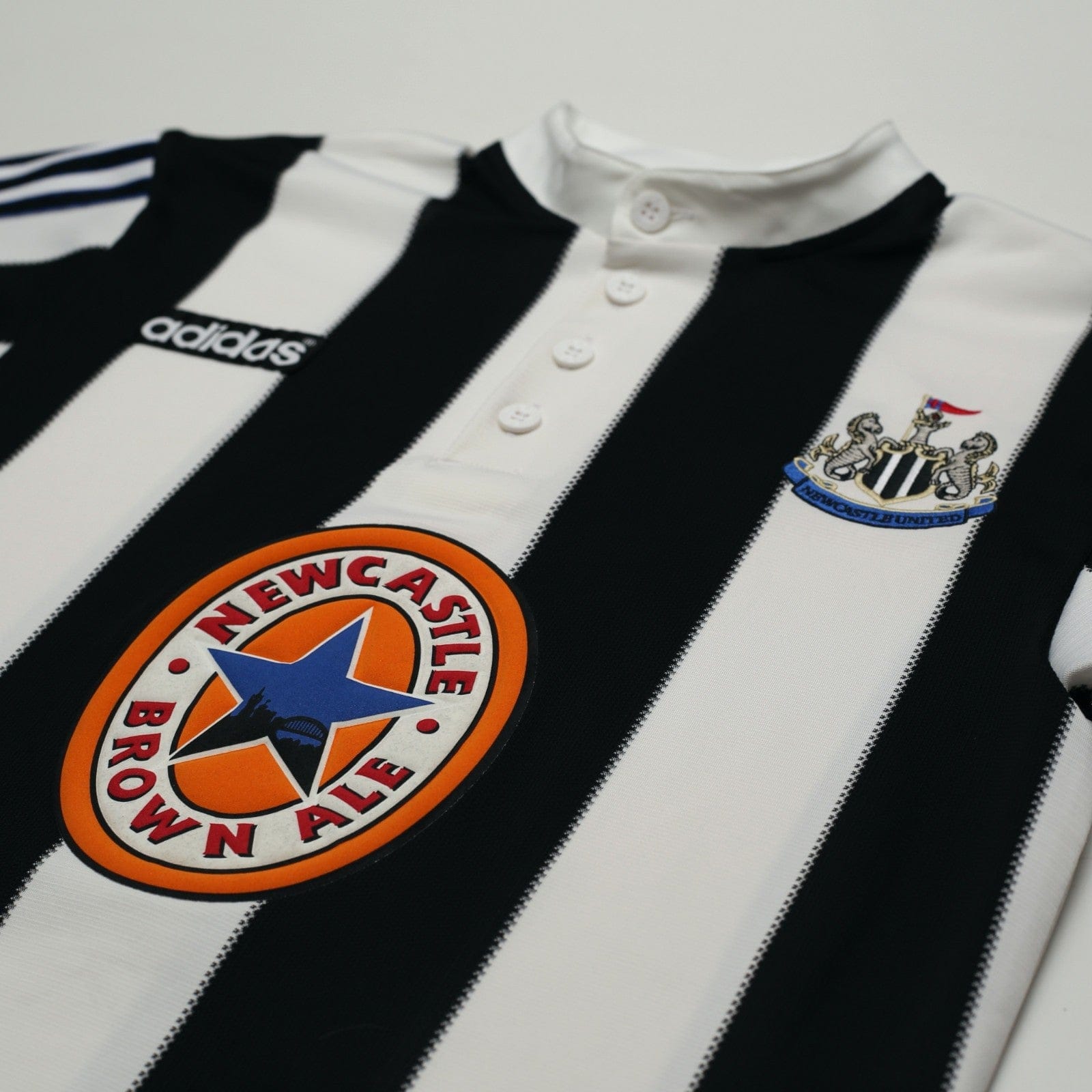 1995/97 Shearer #9 Newcastle United Retro adidas Football Shirt (S) BNWT