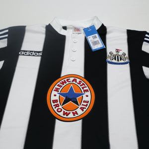 1995/97 Shearer #9 Newcastle United Retro adidas Football Shirt (S) BNWT