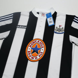 1995/97 Shearer #9 Newcastle United Retro adidas Football Shirt (S) BNWT