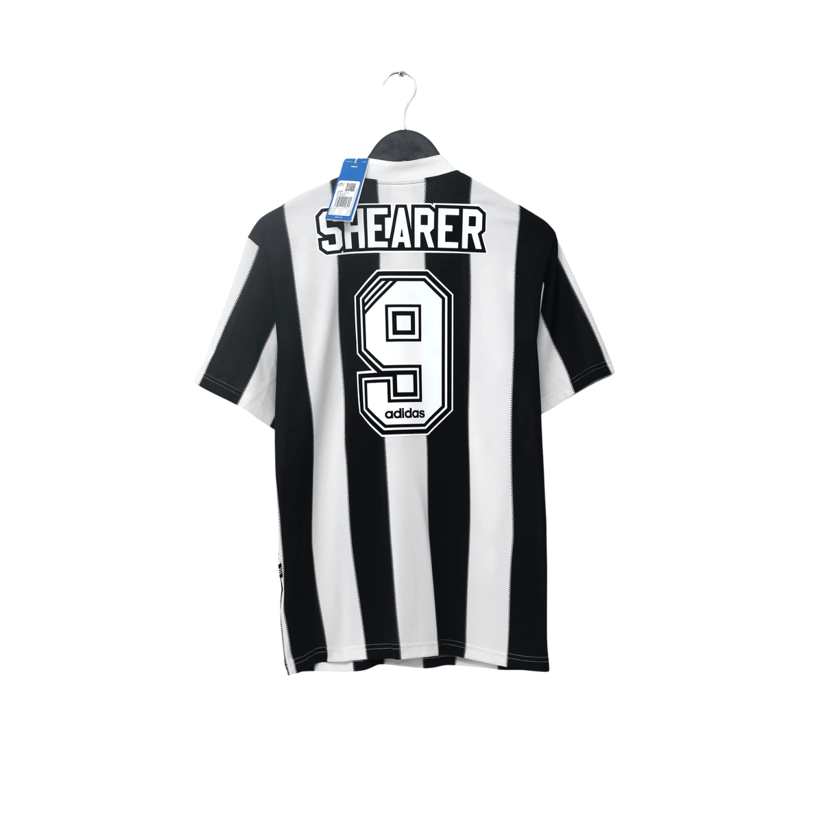 1995/97 Shearer #9 Newcastle United Retro adidas Football Shirt (S) BNWT