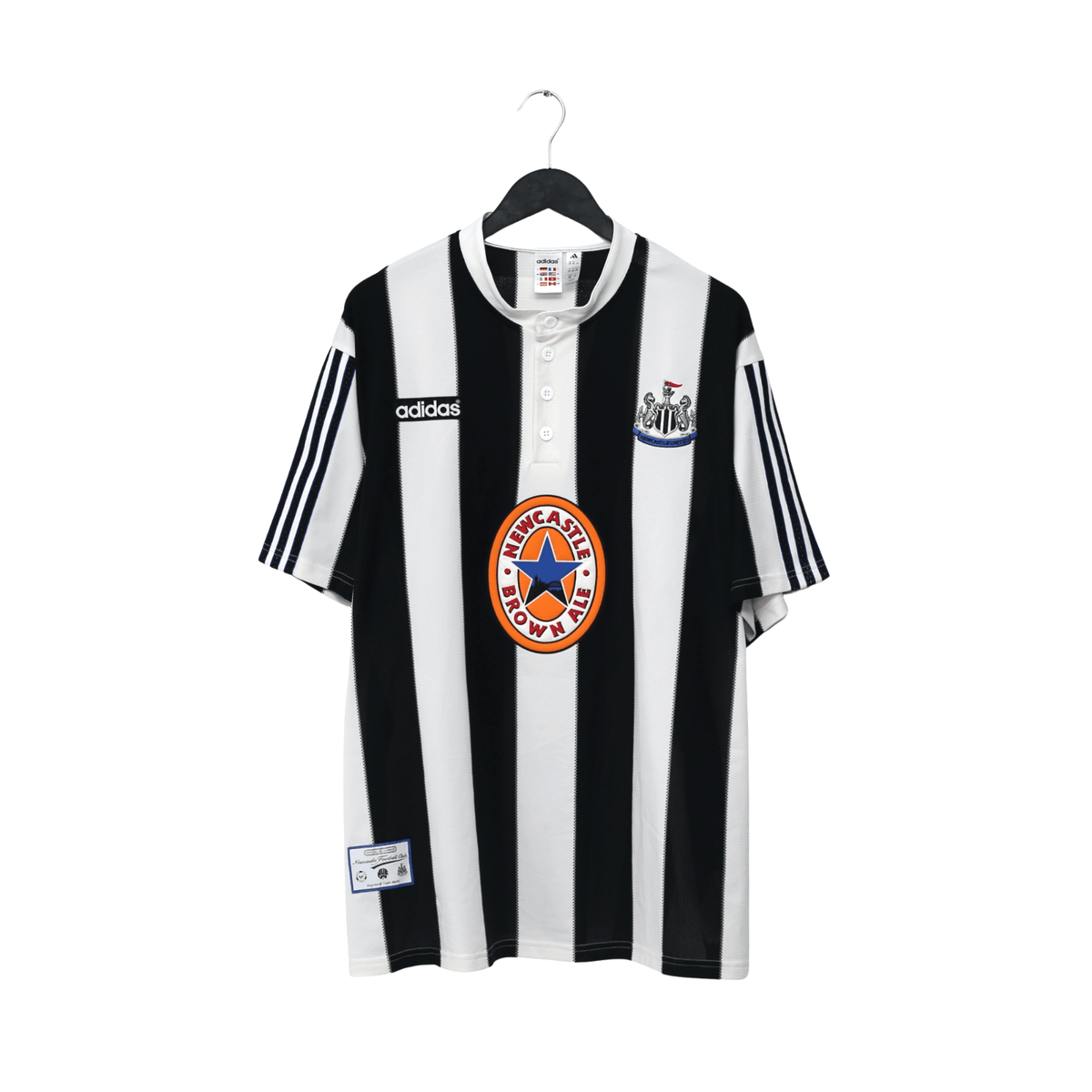 1995/97 Shearer #9 Newcastle United Retro adidas Football Shirt (XXL)