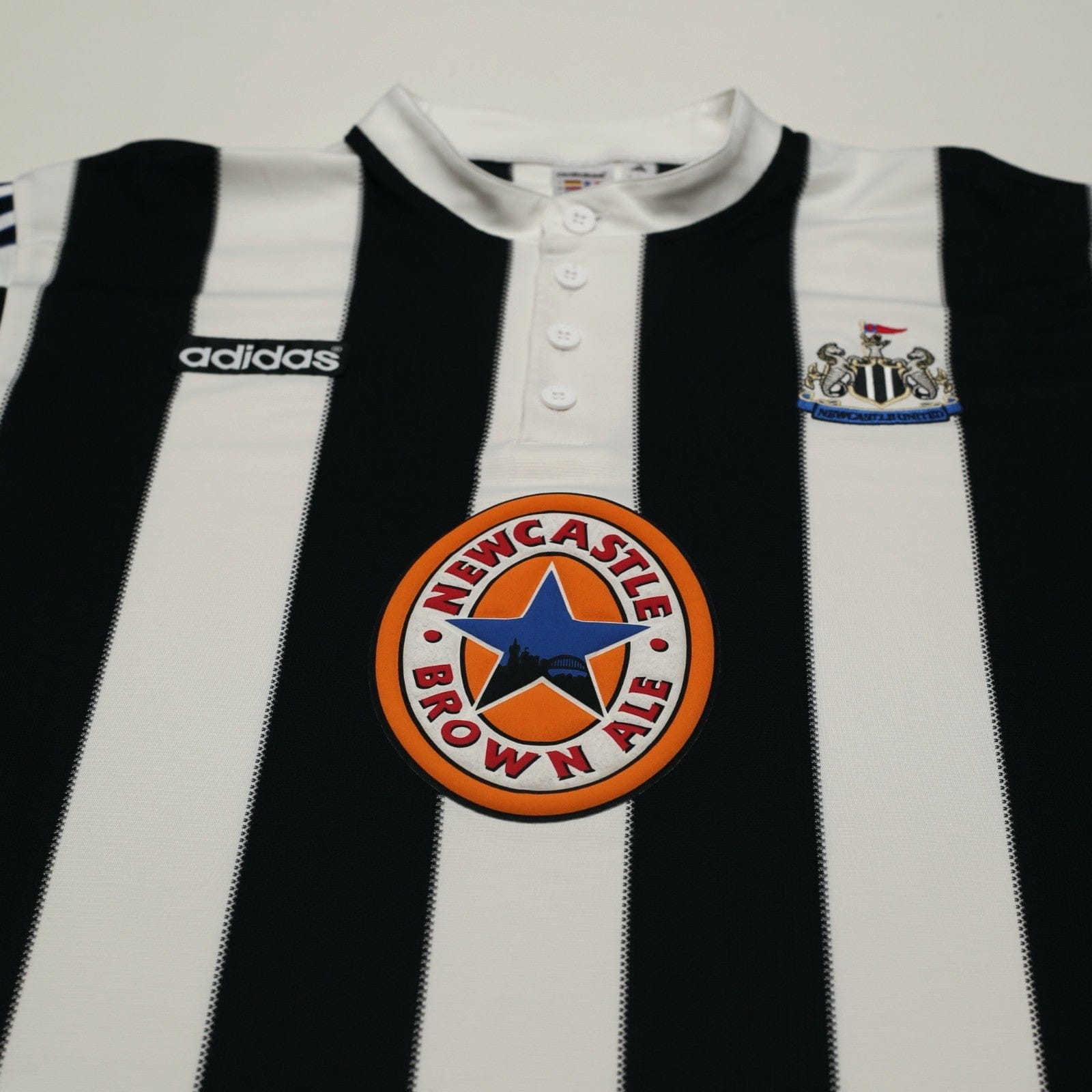 1995/97 Shearer #9 Newcastle United Retro adidas Football Shirt (XXL)