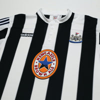 1995/97 Shearer #9 Newcastle United Retro adidas Football Shirt (XXL)