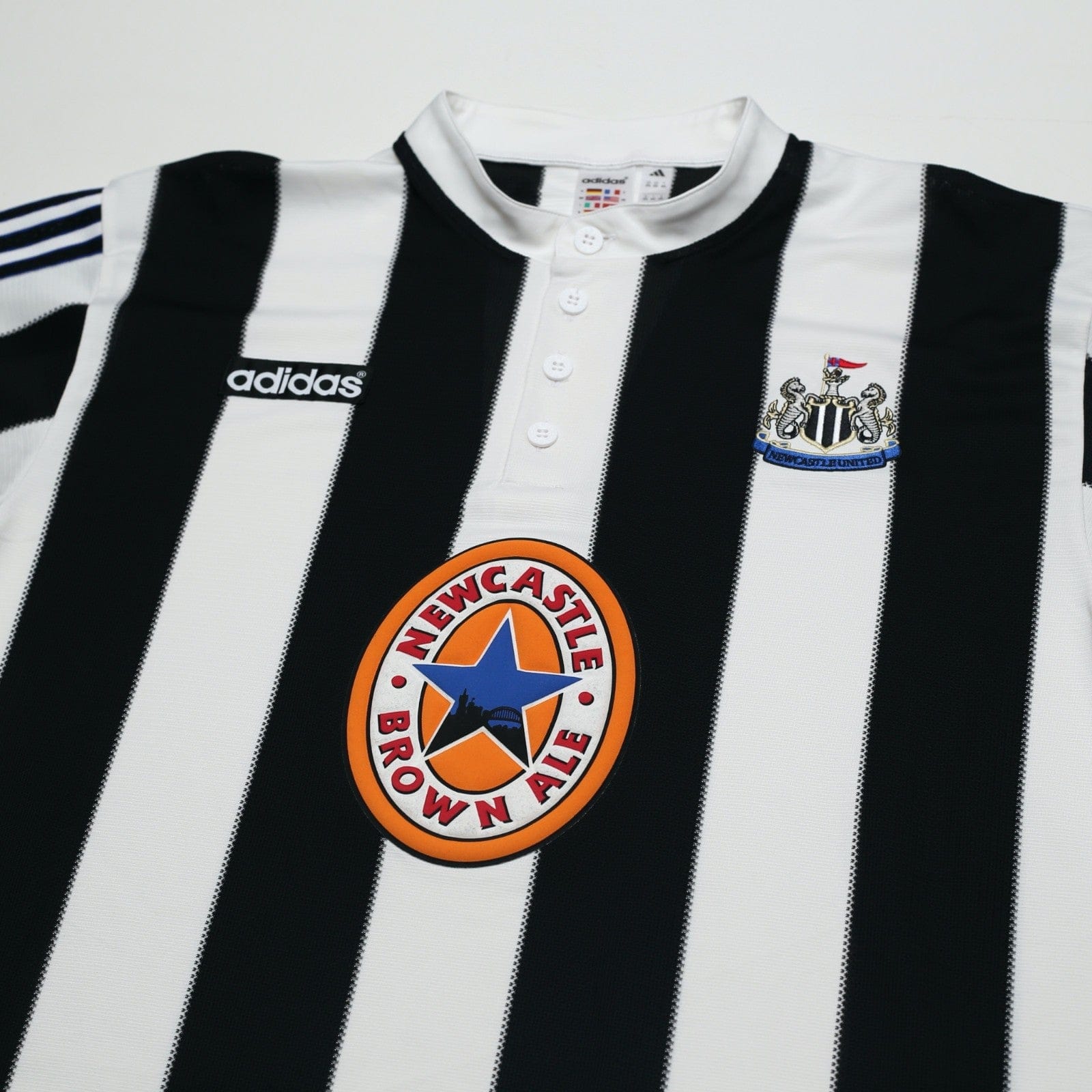 1995/97 Shearer #9 Newcastle United Retro adidas Football Shirt (XXL)